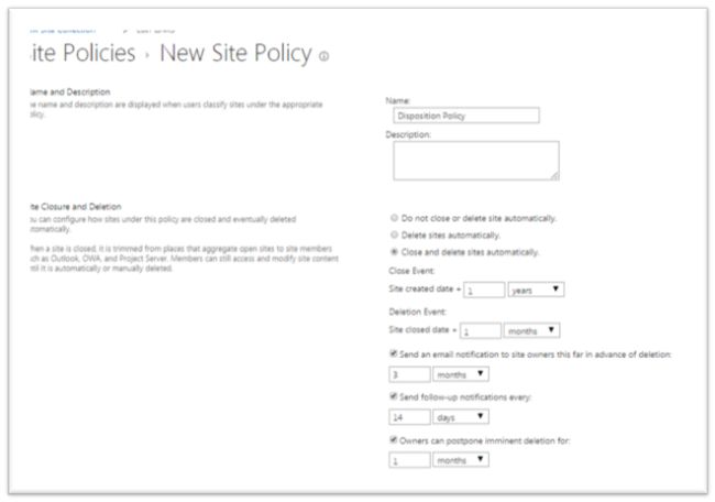 new site policy